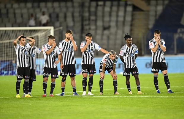 Îi lasă nervii la departajări » Notele primite de fotbaliștii lui Bergodi în returul U Cluj - Dinamo Kiev: „El a încercat să schimbe soarta jocului”