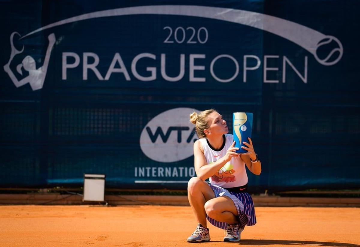 Simona Halep, finală WTA Praga