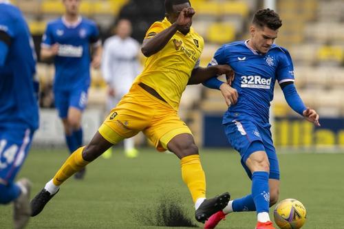 Ianis Hagi, în Livingston - Rangers // foto: rangers.co.uk