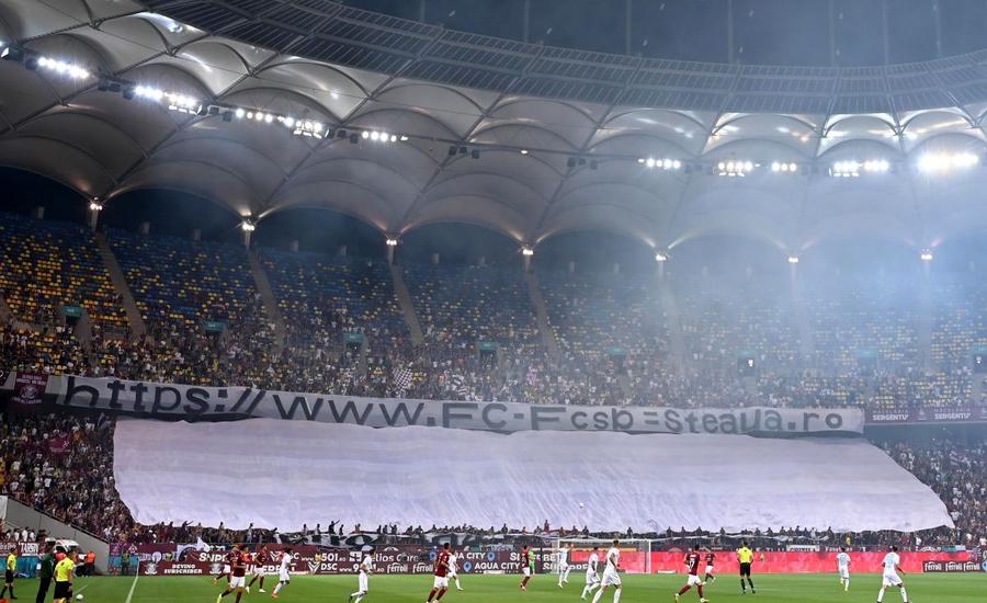 Steaua, ironii la adresa FCSB în timpul derby-ului cu Rapid » Ce a postat CSA