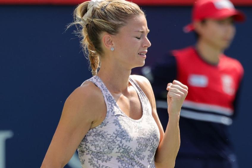 Camila Giorgi / Sursă foto Twitter Omnium Banque Nationale