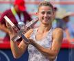 Camila Giorgi / Sursă foto Twitter Omnium Banque Nationale