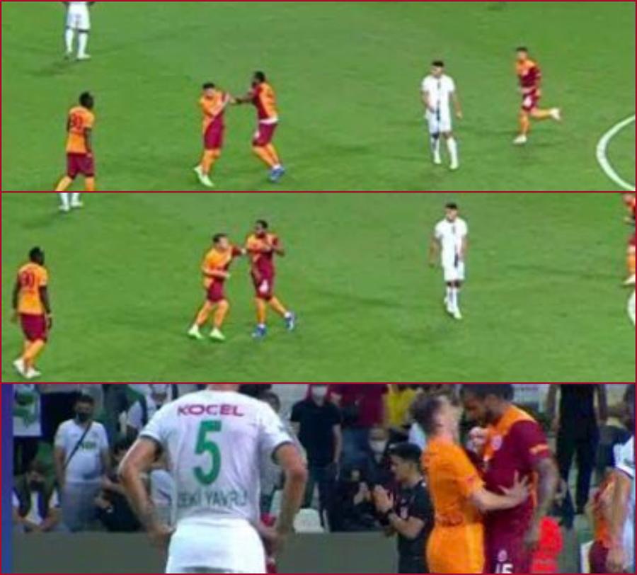 Giresunspor - Galatasaray » Nebunie! Cicâldău, gol la debut! Apoi a sărit să despartă doi colegi aflați la un pas de bătaie