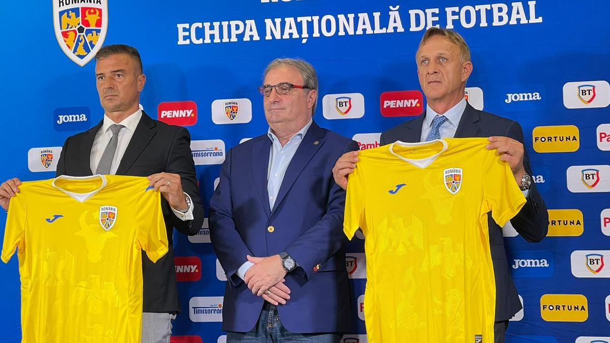 FRF i-a prezentat pe Daniel Pancu și Emil Săndoi