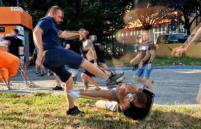 Scene revoltătoare la meciul Dinamo - Oțelul » Ultrașii și-au împărțit pumni și picioare