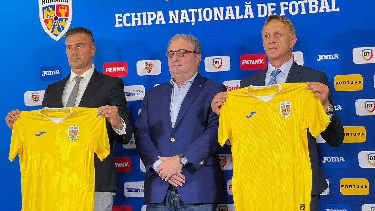 FRF i-a prezentat pe Daniel Pancu și Emil Săndoi