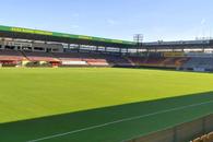 Gazonul lui Nordsjaelland, impecabil » Imagini de pe arena pe care FCSB speră să obțină calificarea în play-off-ul Conference League