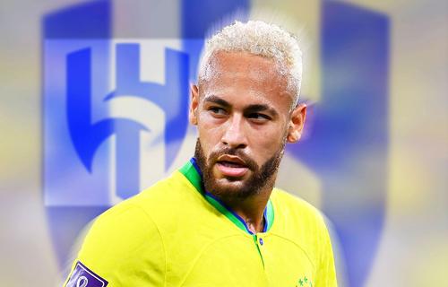Neymar în tricoul Braziliei
