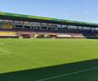 Gazonul arenei lui Nordsjaelland, „Right to Dream Park”, arată impecabil (foto: Marius Mărgărit)