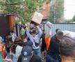 Oamenii evacuați din Kursk, la coadă pentru a primi ajutoare umanitare / Sursă foto: Imago Images
