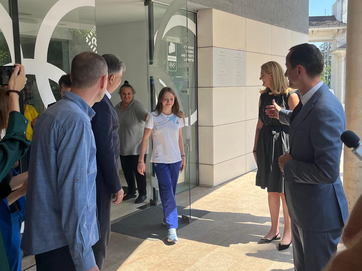 Ana Maria Bărbosu a primit medalia de bronz