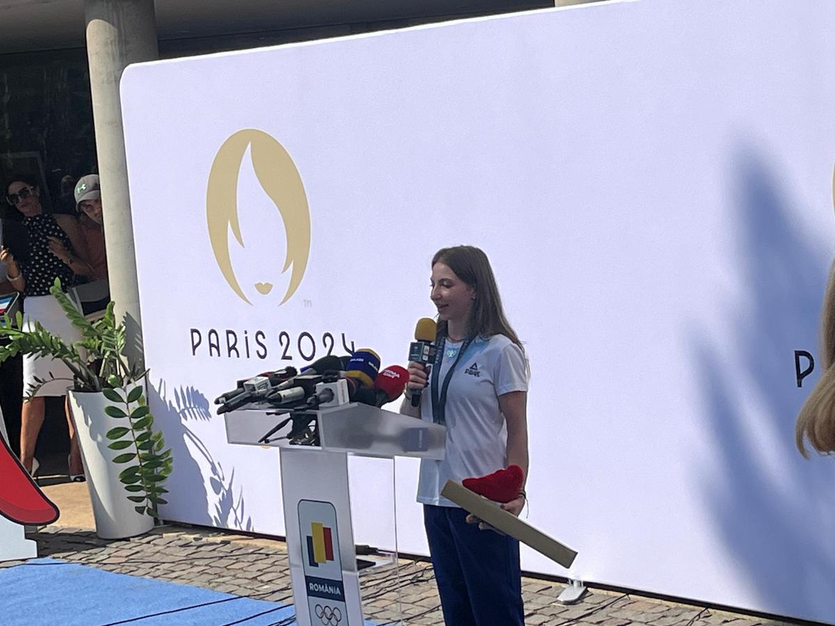 Ana Maria Bărbosu a primit medalia de bronz