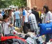 Oamenii evacuați din Kursk, la coadă pentru a primi ajutoare umanitare / Sursă foto: Imago Images