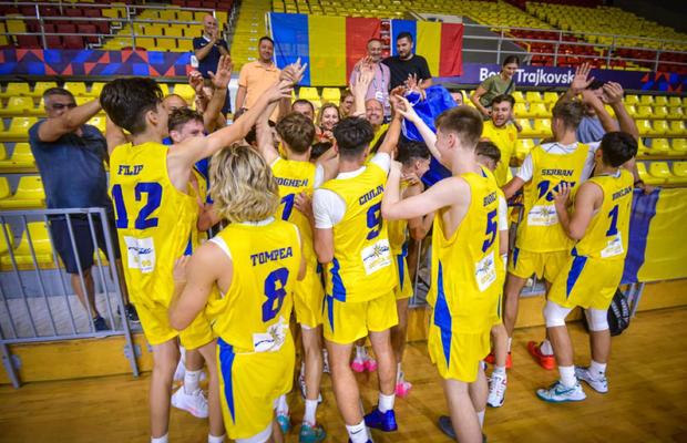Reprezentativa U16 a României s-a calificat în semifinalele Campionatului European