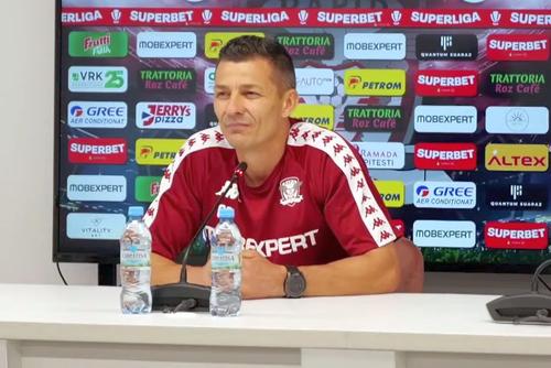 Costel Gâlcă, antrenorul Rapidului