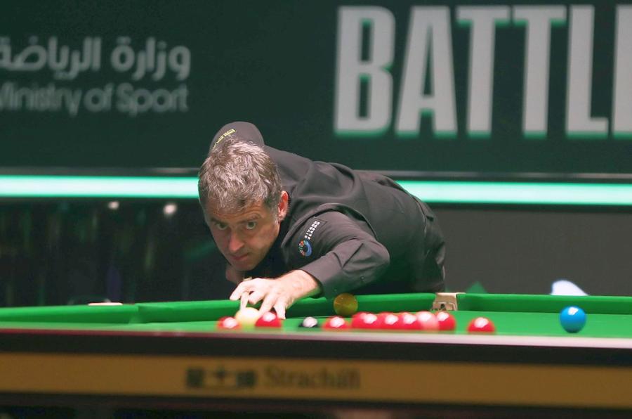 Ronnie O'Sullivan, la Mastersul din Arabia Saudită/ foto Imago Images Genial! Ronnie O'Sullivan a scris istorie în snooker și a câștigat o avere » Și-a uimit inclusiv adversarul