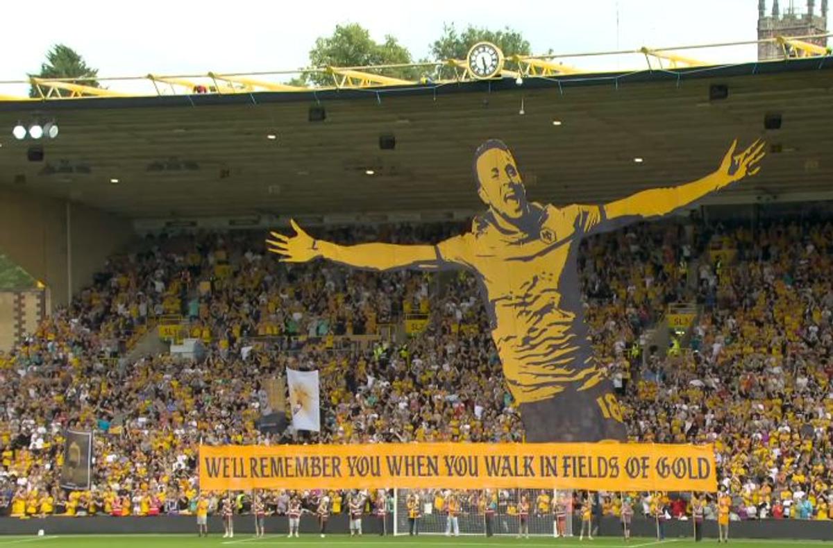 Omagiu pentru Diogo Jota la Wolves - Manchester City