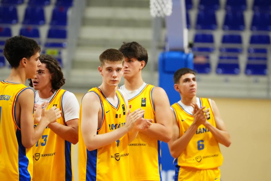 O singură victorie a fost de-ajuns! Locul 12 pentru România la Campionatul European U16 de baschet masculin