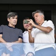 Legende prezente la Dinamo - Steaua (Iencsi, Pițurcă, Marius Niculae și Lupescu) / FOTO: Cristi Preda (GSP.ro)