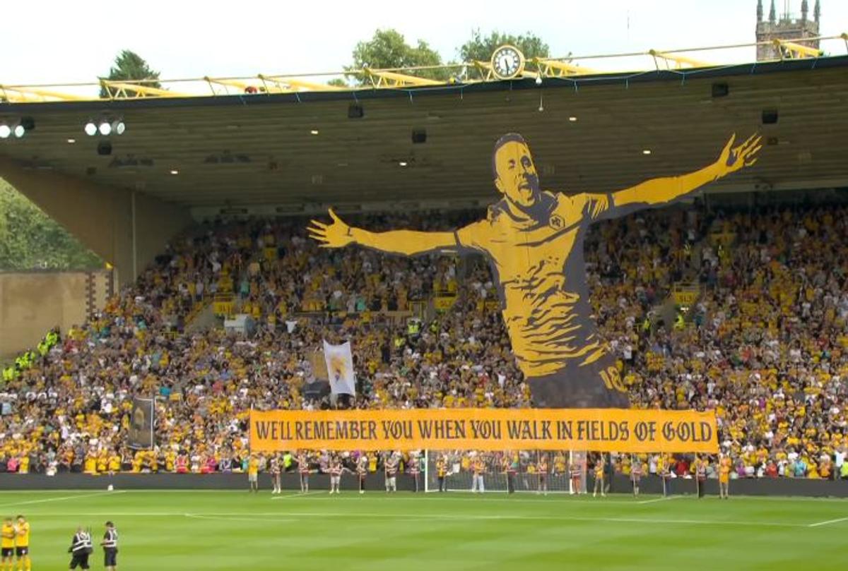 Omagiu pentru Diogo Jota la Wolves - Manchester City