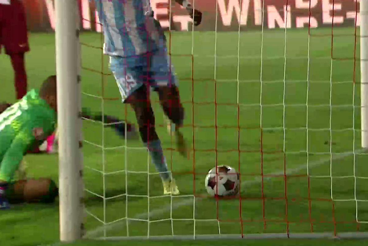 Golul de 2-0 marcat de Corvinul cu CFR Cluj