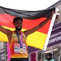 Amanal Petros a câștigat medalia de aur la maraton la Campionatele Europene de Atletism // foto: Guliver/gettyimages