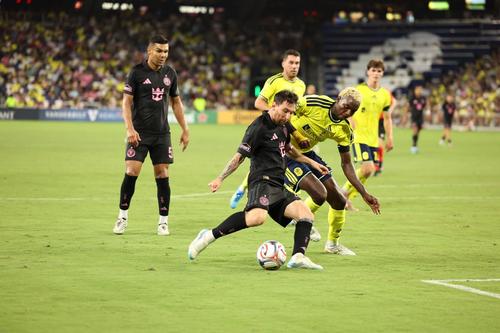 Lionel Messi, în meciul pierdut de Inter Miami la Nashville (1-4) / Foto: Imago