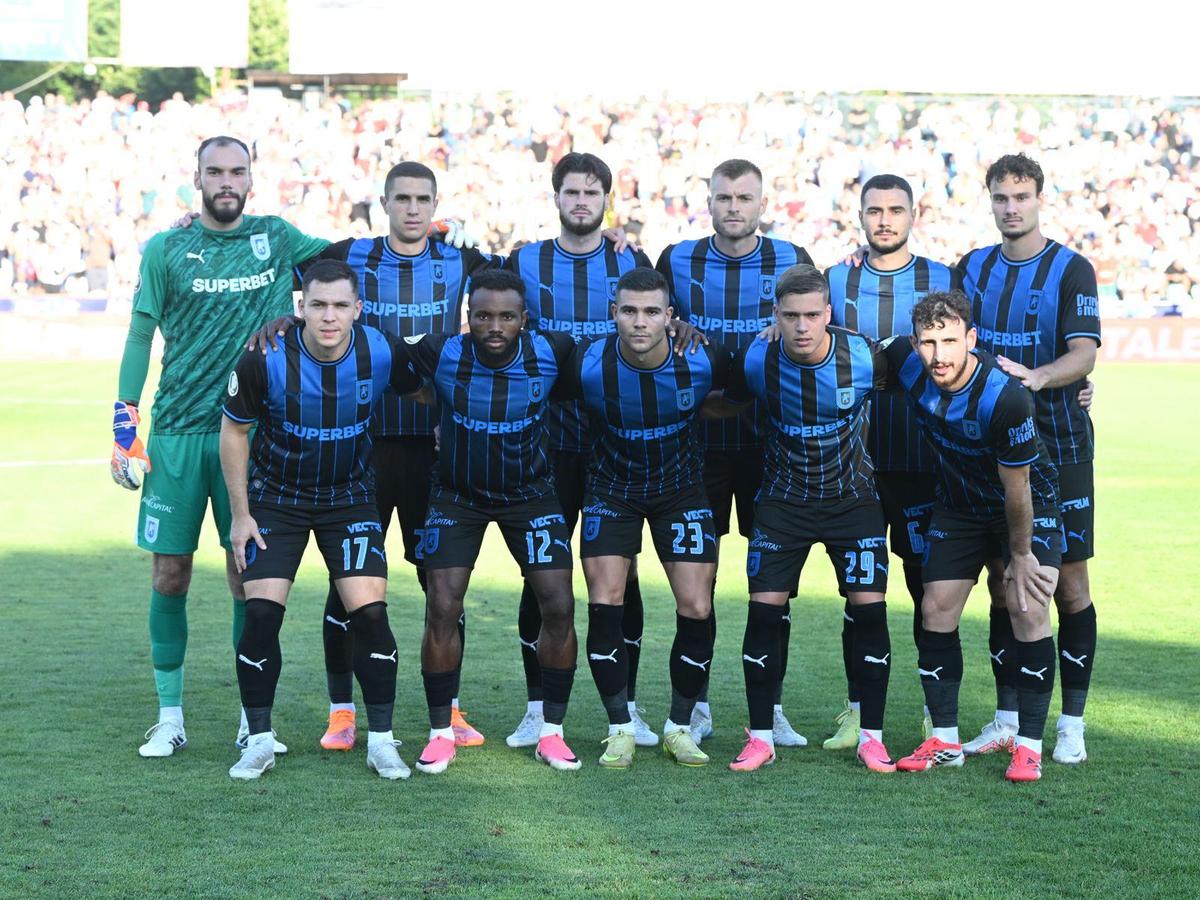 Universitatea Craiova a ratat victoria în ultimele minute, după un GOL SUPERB al Oțelului » Campioana a jucat o oră în 10 oameni! Clasamentul în Superliga