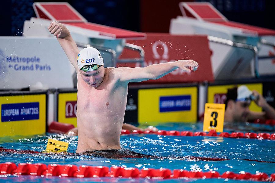 Mare surpriză: rusul Egor Kornev, bătut de un ucrainean în finala de 50 de metri liber! Nu s-au fotografiat împreună