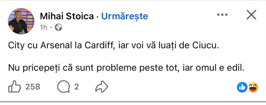 Ciprian Ciucu a anunțat când se poate juca din nou fotbal pe Arena Națională » Ironia lui Mihai Stoica
