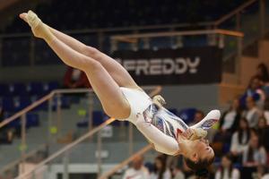 Aniela Tudor, campioană europeană la sărituri în competiția junioarelor! » Singura medalie a României de la Zagreb