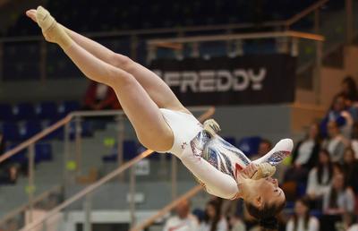 Aniela Tudor, campioană europeană la sărituri în competiția junioarelor! » Singura medalie a României de la Zagreb