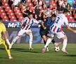 Universitatea Craiova a ratat victoria în ultimele minute, după un GOL SUPERB al Oțelului » Campioana a jucat o oră în 10 oameni! Clasamentul în Superliga