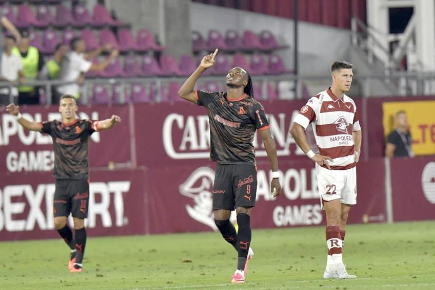 Mamadou Karamoko, gol în Rapid - Dinamo / FOTO: Cristi Preda / GSP.ro