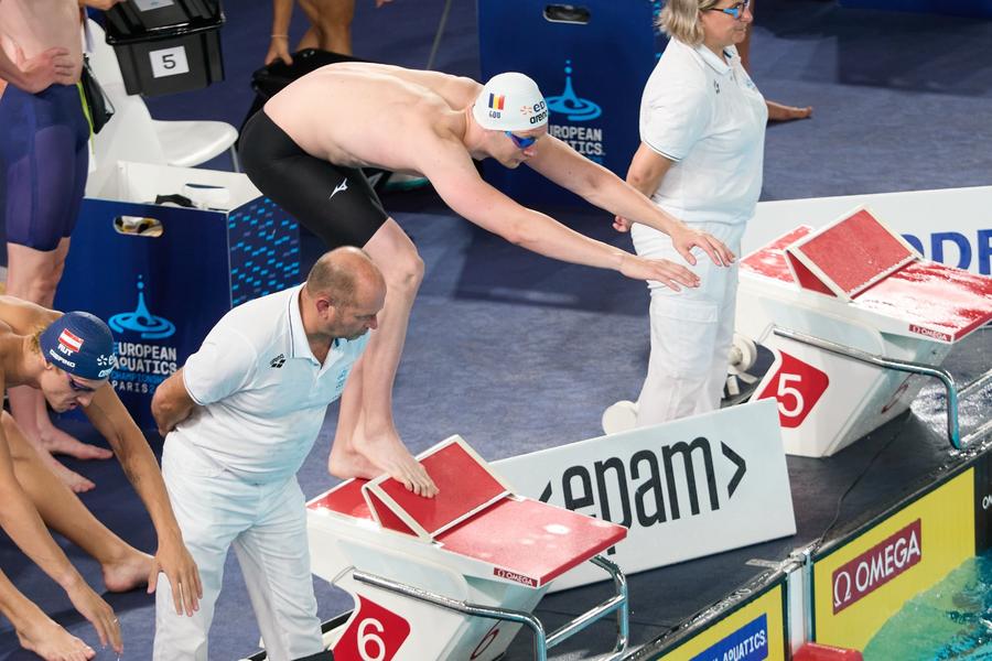 Patrick Dinu FOTO Roxana Fleșeru Delegația României și-a încheiat evoluția la Campionatele Europene de la Paris cu un record național în proba de ștafetă 4x100 m mixt: „Mai avem de muncă”