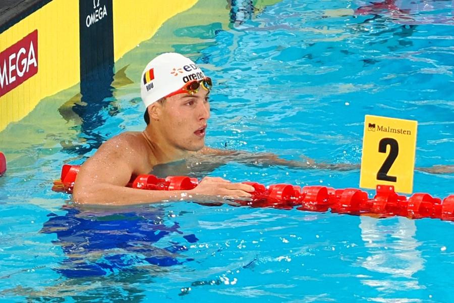 Eric Andrieș la finalul cursei FOTO Roxana Fleșeru Delegația României și-a încheiat evoluția la Campionatele Europene de la Paris cu un record național în proba de ștafetă 4x100 m mixt: „Mai avem de muncă”