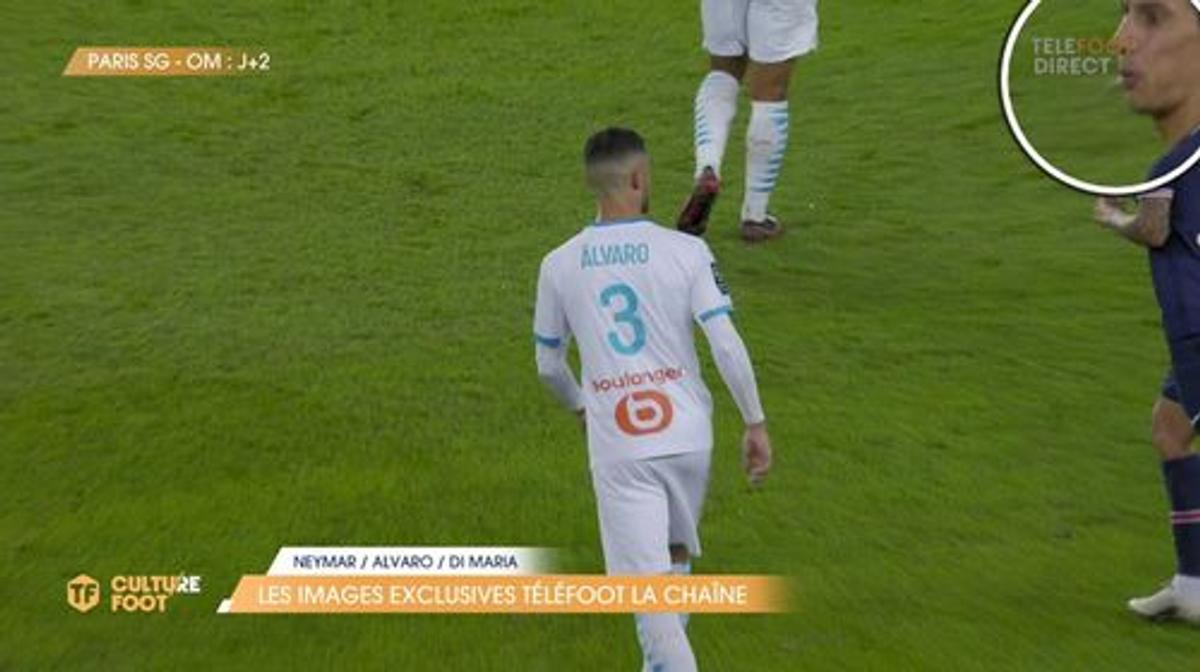 Dovada că Di Maria l-a scuipat pe Alvaro la PSG - Marseille și Neymar l-a lovit și pe Sakai! Argentinianul nu a fost eliminat pe teren, dar ar putea fi suspendat pentru gestul său