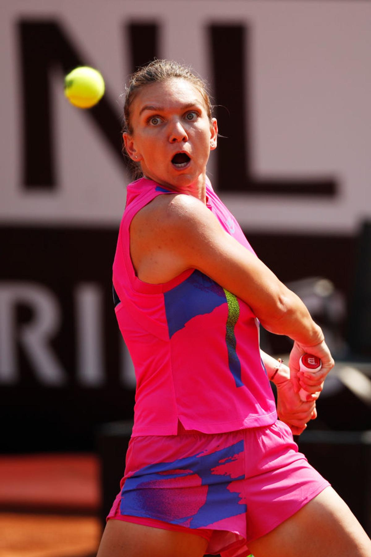 Simona Halep, izbucnire nervoasă în meciul cu Jasmine Paolini: „Nu-i mai da acolo!”