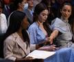 Simone Biles (24 de ani), Aly Raisman (27 de ani) și McKayla Maroney (25 de ani) au apărut și ele în fața comisiei, alături de directorul FBI, Christopher Wray, foto: Imago