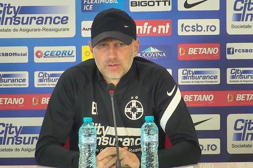 Edi Iordănescu, antrenor FCSB // foto: captură YouTube