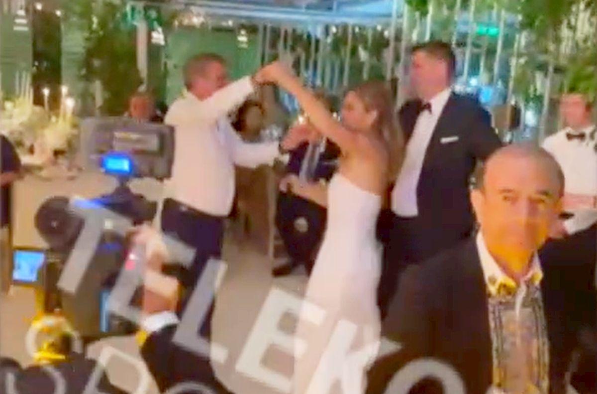 Simona Halep și Gică Hagi, spectacol pe ringul de dans » Melodia pe care cei doi s-au dezlănțuit