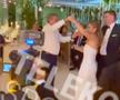 Simona Halep, a 11-a jucătoare a lumii, s-a căsătorit miercuri cu Toni Iuruc. Prezent la petrecere, Gică Hagi a făcut senzație pe ringul de dans.