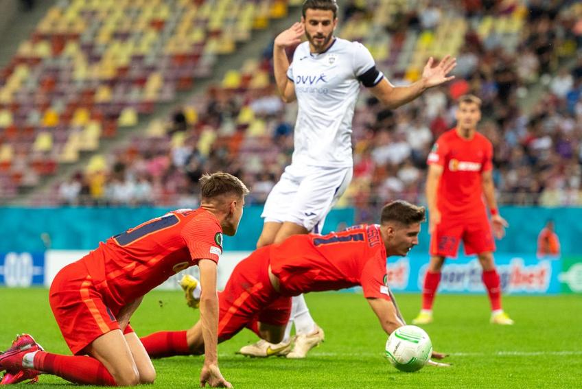 FCSB are un singur punct după primele două meciuri din grupele Conference League / Foto: Raed Krishan