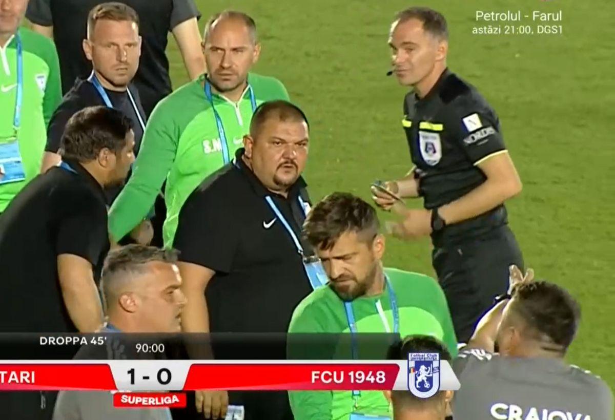 Meciul și scandalul la FCU Craiova » Ciobotariu, despre incidentele de la Voluntari: „Un bodyguard mi-a adresat cuvinte care nu-și aveau rostul”