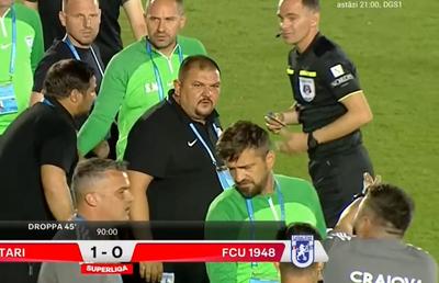 Meciul și scandalul la FCU Craiova » Ciobotariu, despre incidentele de la Voluntari: „Un bodyguard mi-a adresat cuvinte care nu-și aveau rostul”