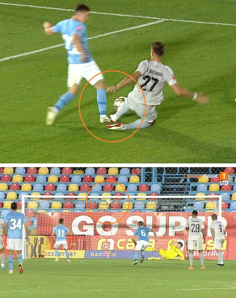 Penalty pentru Voluntari, analizat timp de 5 minute de VAR Voluntari o bate pe FCU Craiova și o ține în afara play-off-ului