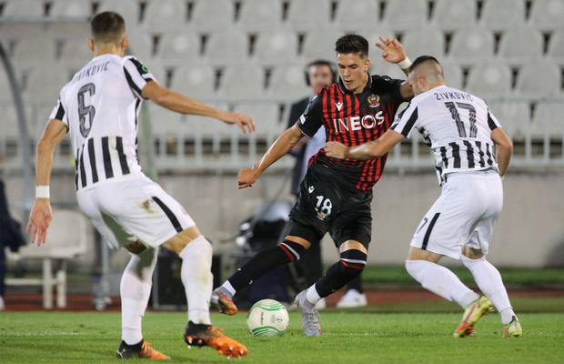 Jurnaliștii francezi au observat calitate la Rareș Ilie în meciul cu Partizan: „Acest puști are ceva interesant”