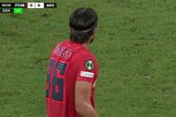 Gafă la FCSB » Ce scria pe tricoul lui Compagno: „Să-și ia cetățenie”