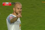 Denis Alibec, gol SENZAȚIONAL în poarta Petrolului » Cum au reacționat selecționerul Iordănescu și prietenul Budescu