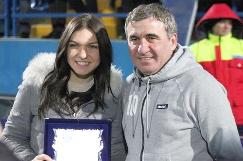 Gică Hagi, alături de Simona Halep